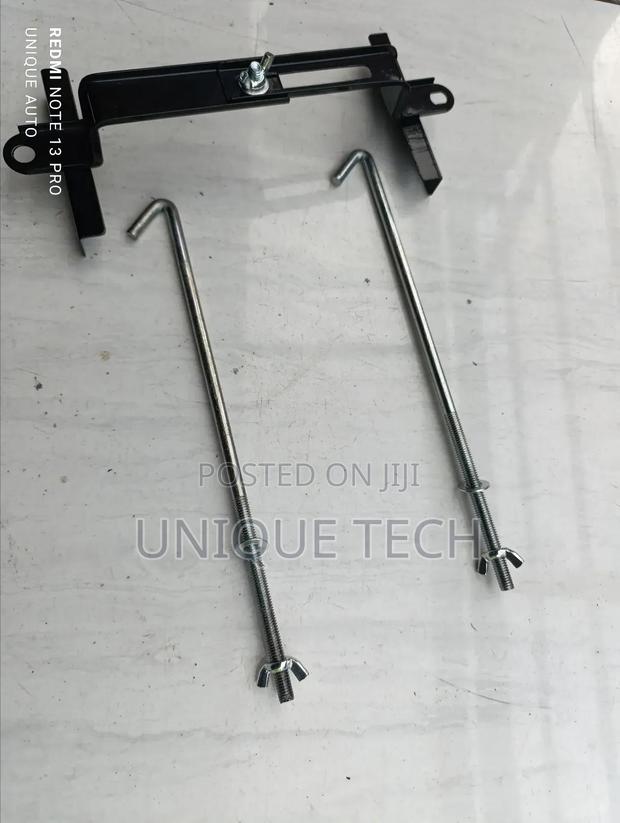 Rust-Resistant Adjustable Battery Bracket/Holder