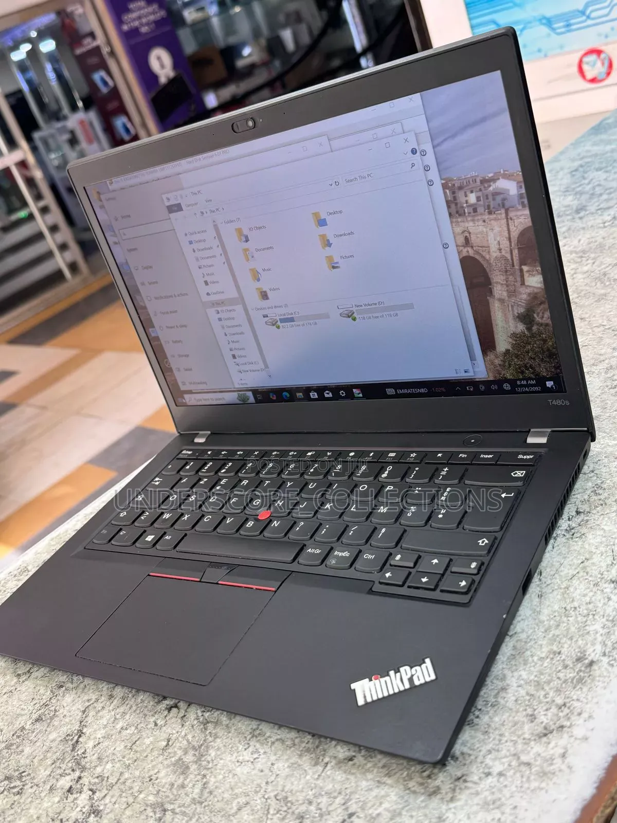 New Laptop Lenovo ThinkPad T480s 8GB Intel Core I5 SSD 256GB