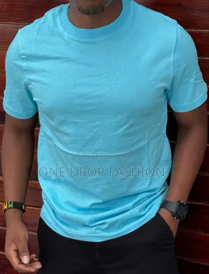 Sky-Blue/Black T-Shirts