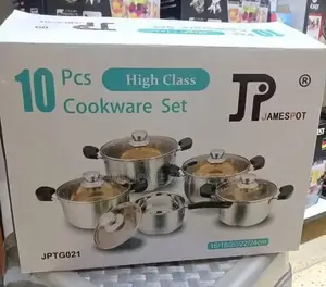 Premium Quality 10 PCS Jp Stainless Cookware