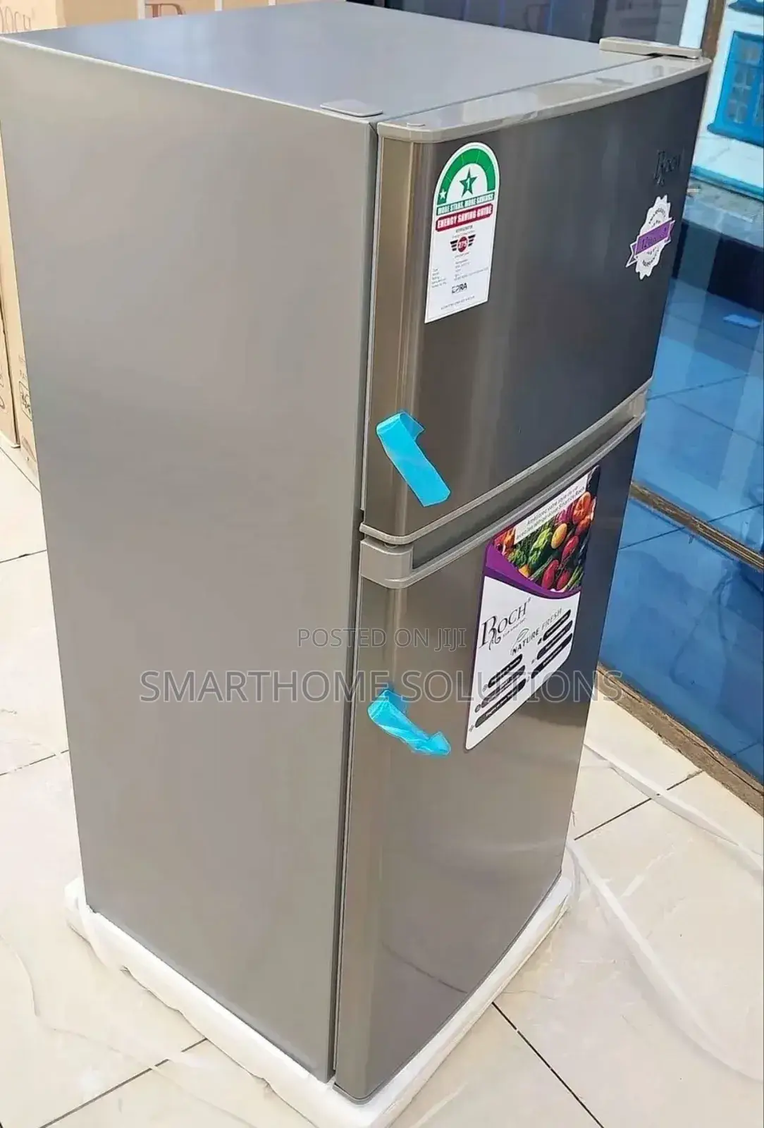 Roch 128litres RFR-160dt-B Double Door Refrigerator