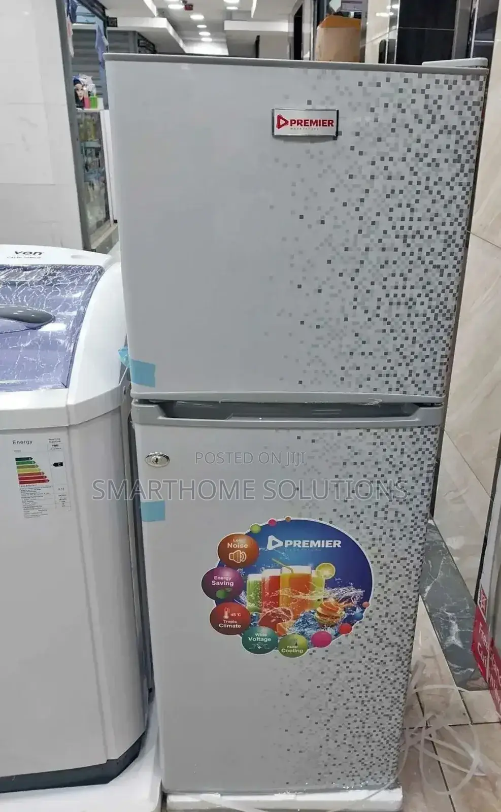 Perfect Quality Premier Refrigerator 128l Double Door