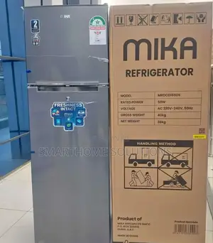 Mika 168 Liters Mrdcd168lsd Double Door Fridge