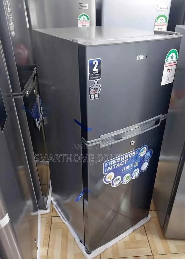 Good Quality Mika 138litre Double Door Fridge - main view