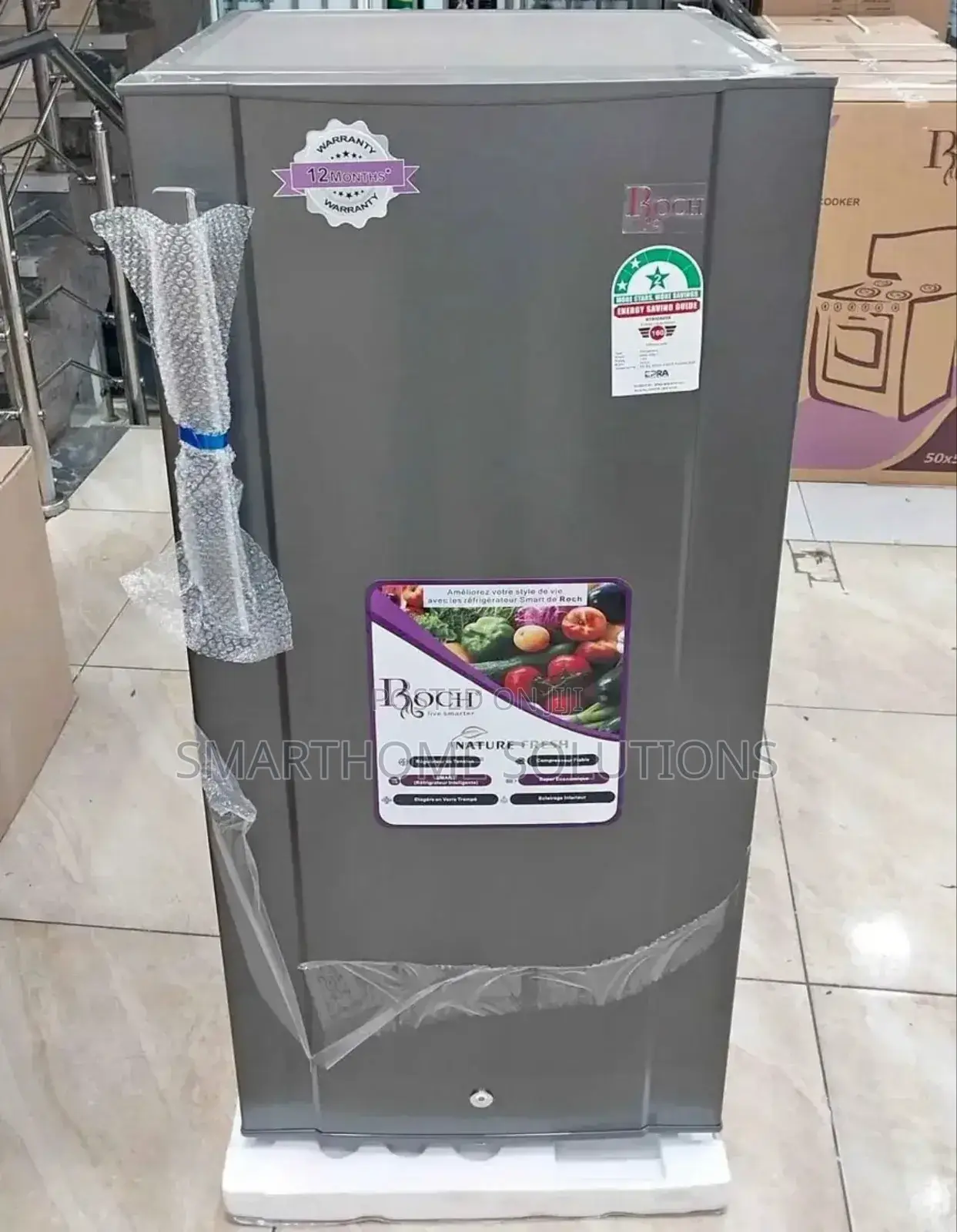 Roch 150l Single Door Fridge, Nature Fresh Technology