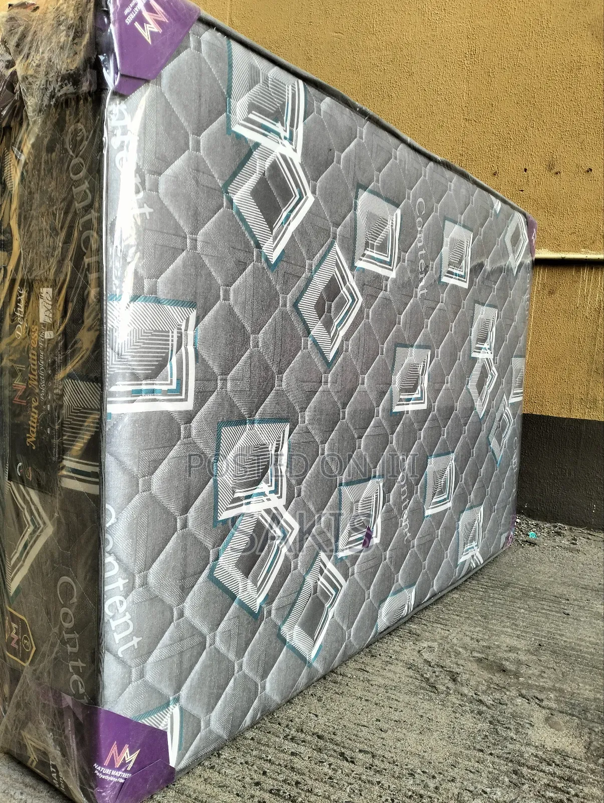 Generous! 6 X 6 X 10 Fibre Mattresses, High Density Quilted