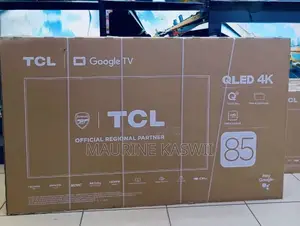 TCL 85 “ Inch Qled Pro Google -85c655 With Onko 2.1