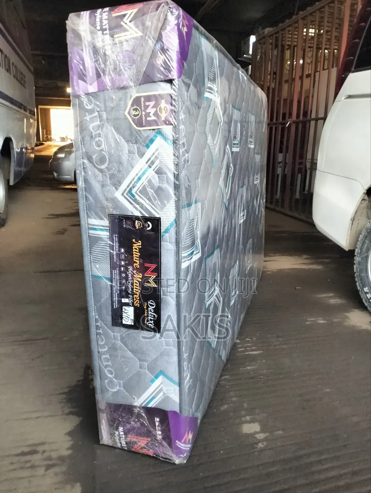 Grace! 4 X 6 X 10 Fibre Mattresses, High Density Quilted