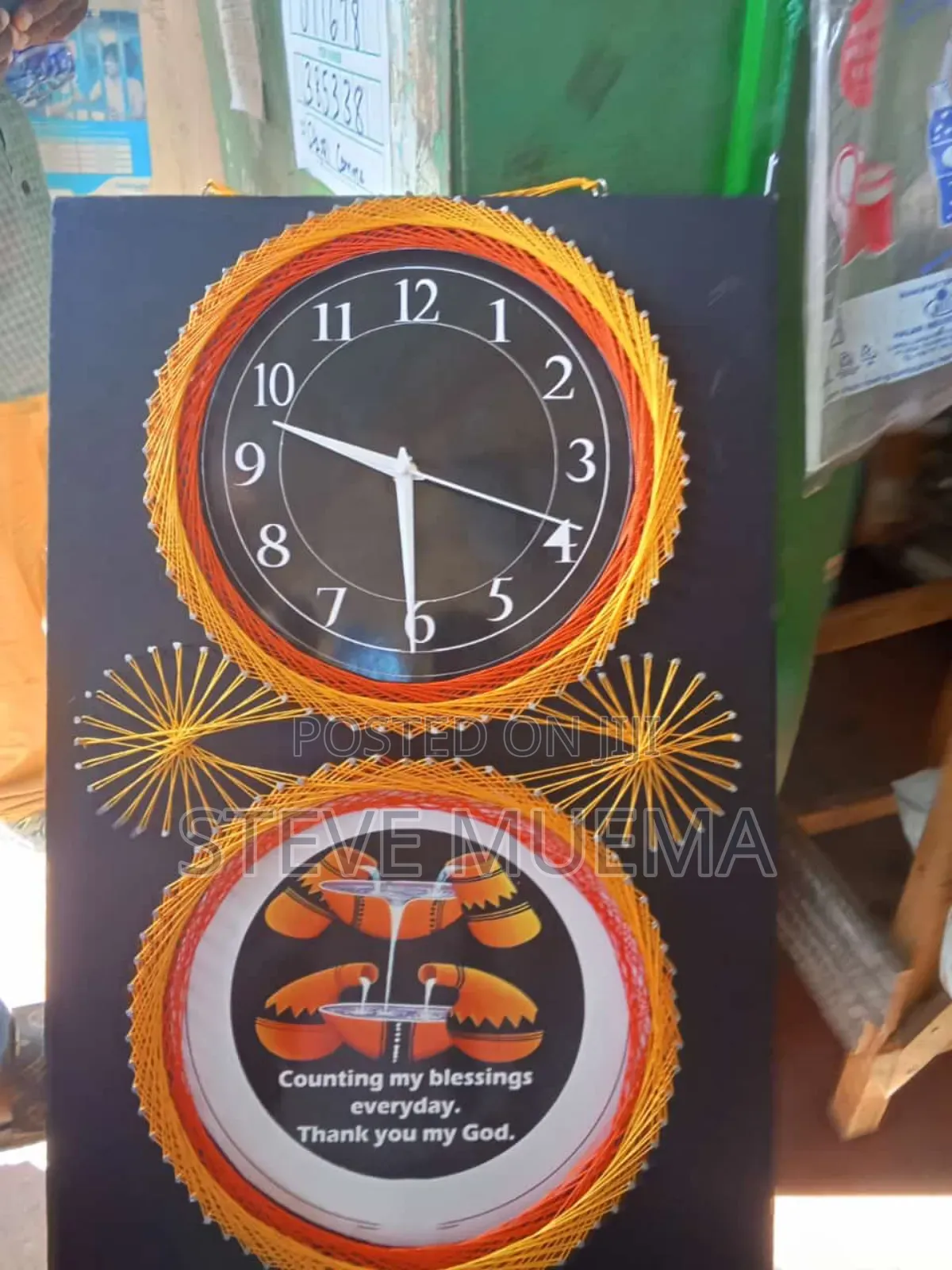 Art Wall Clock.