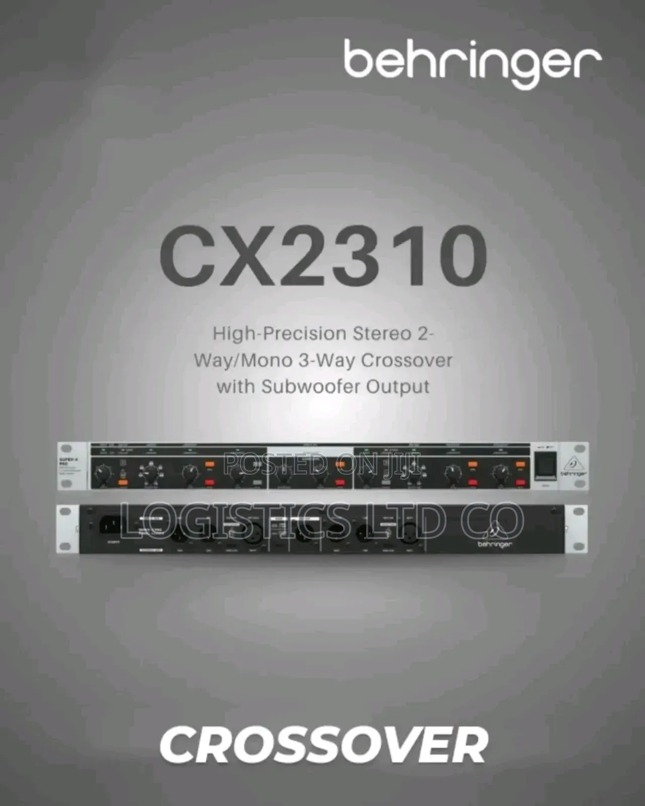 The Cx2310 Behringer Subwoofer Crossover