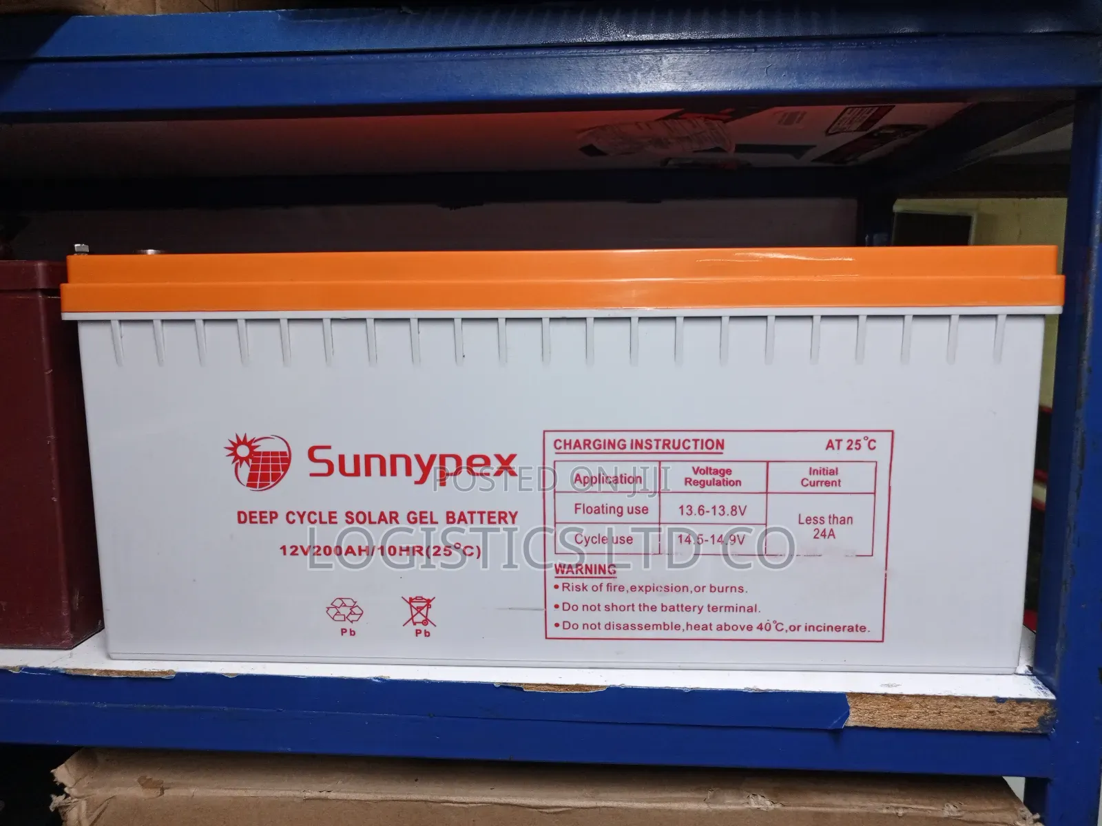 Heavy Duty 12v 200ah Dc Solar Gel Battery