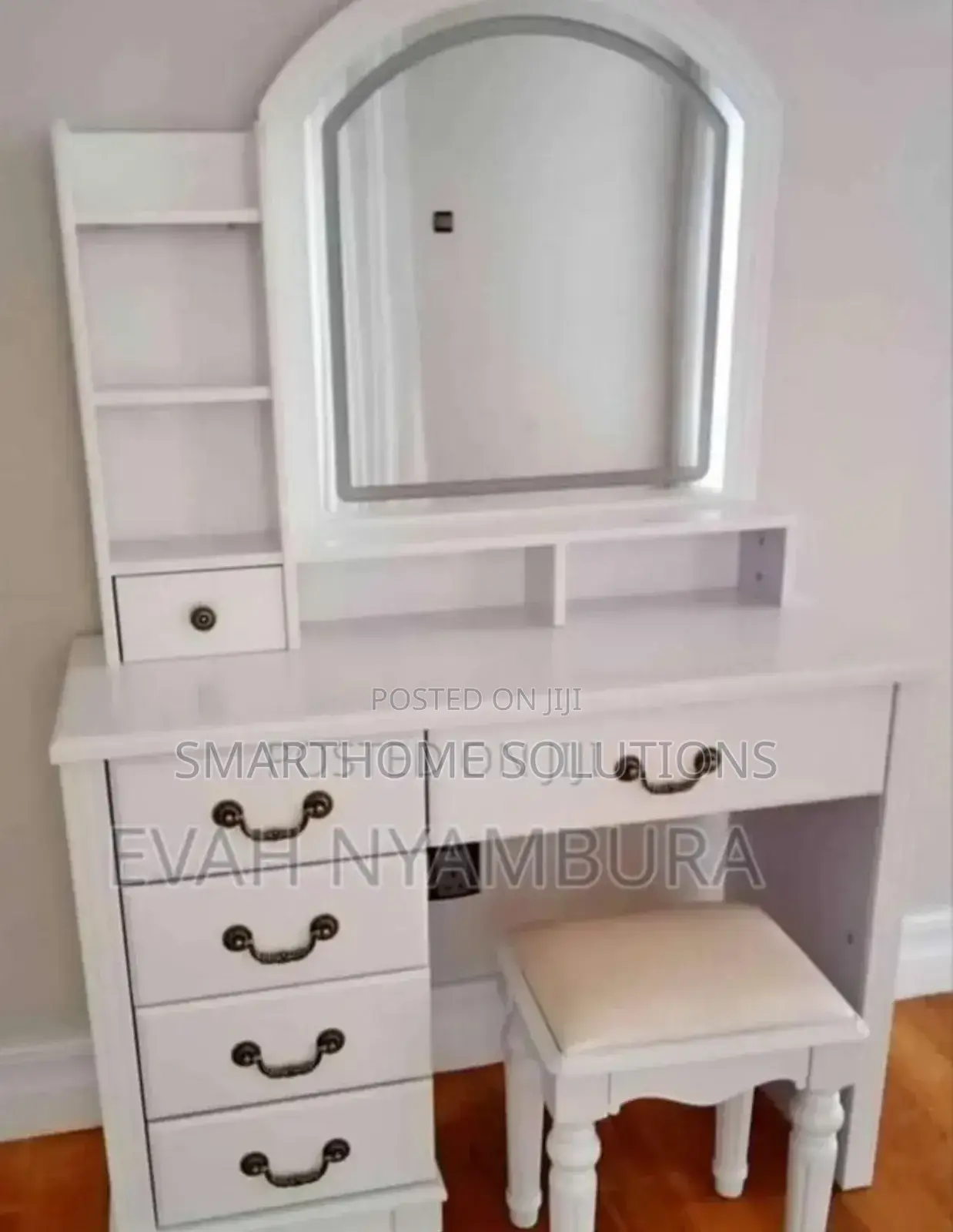 Dressing Table With Sliding Mirror