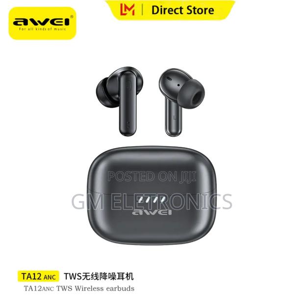 Awei Ta12 Anc TWS Wireless Earbud Bluetooth V5.4. - thumbnail 2