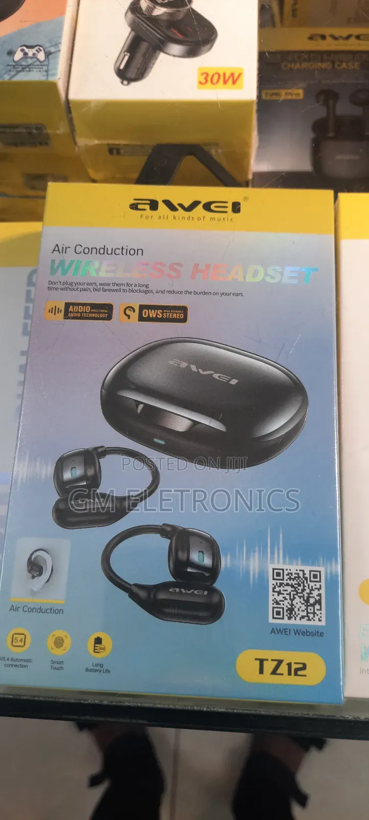 Awei Tz12 Ows Sport Bluetooth Earphone