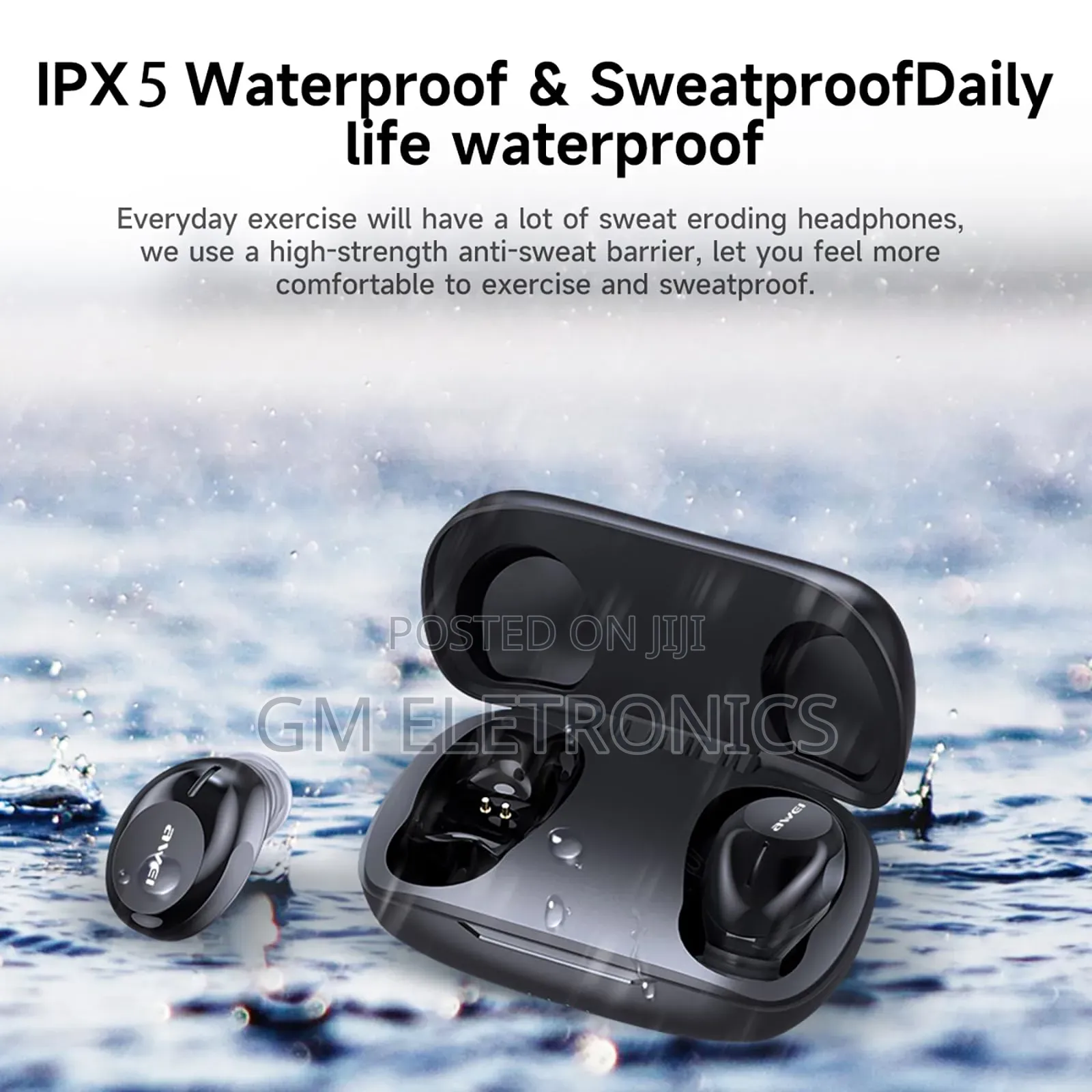 Awei T20enc Wireless Earbuds, Noise Cancelling.