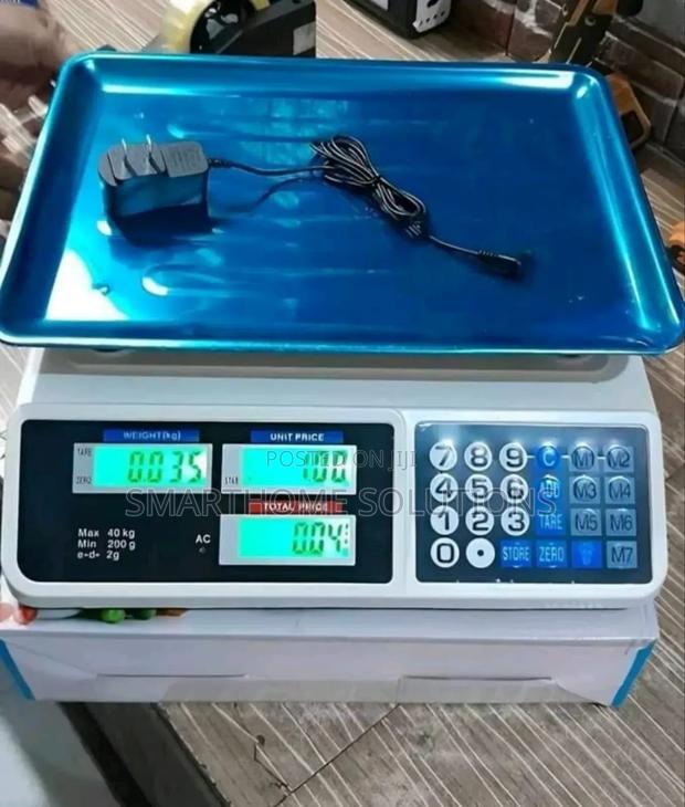 Digital Weigh Scale - main view