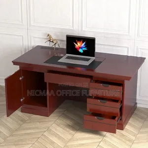 1.4m Mahogany Executive Desk