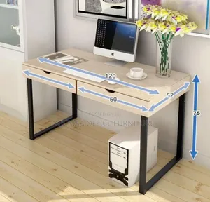 1.2m Study Desk With Drawers