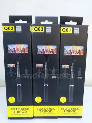 Q03 Bluetooth Remote Control Tripod Selfie Stick