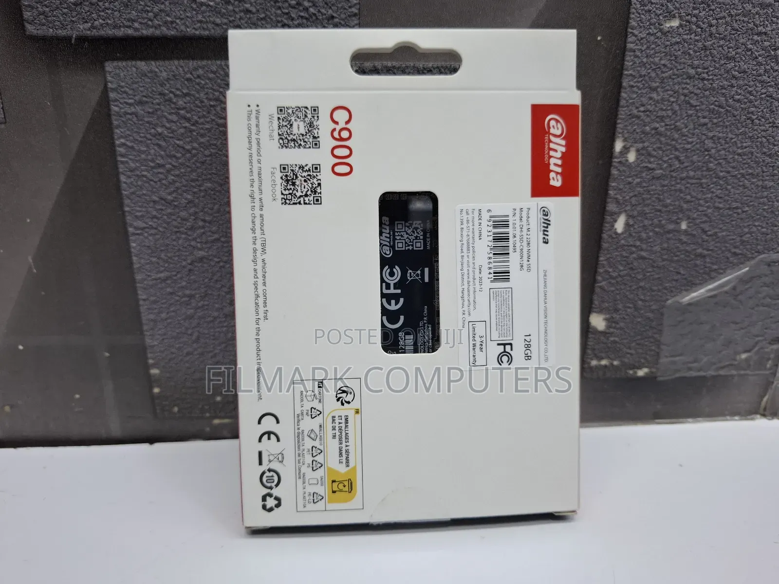 Dahua 128gb Nvme M.2 Pcie Gen3.0x4 Ssd-internal For Laptop