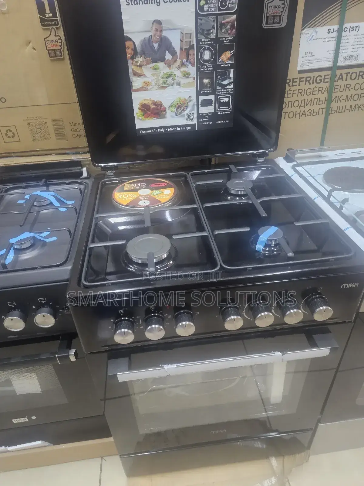 Mika Standing Cooker 3+1 60 by 60