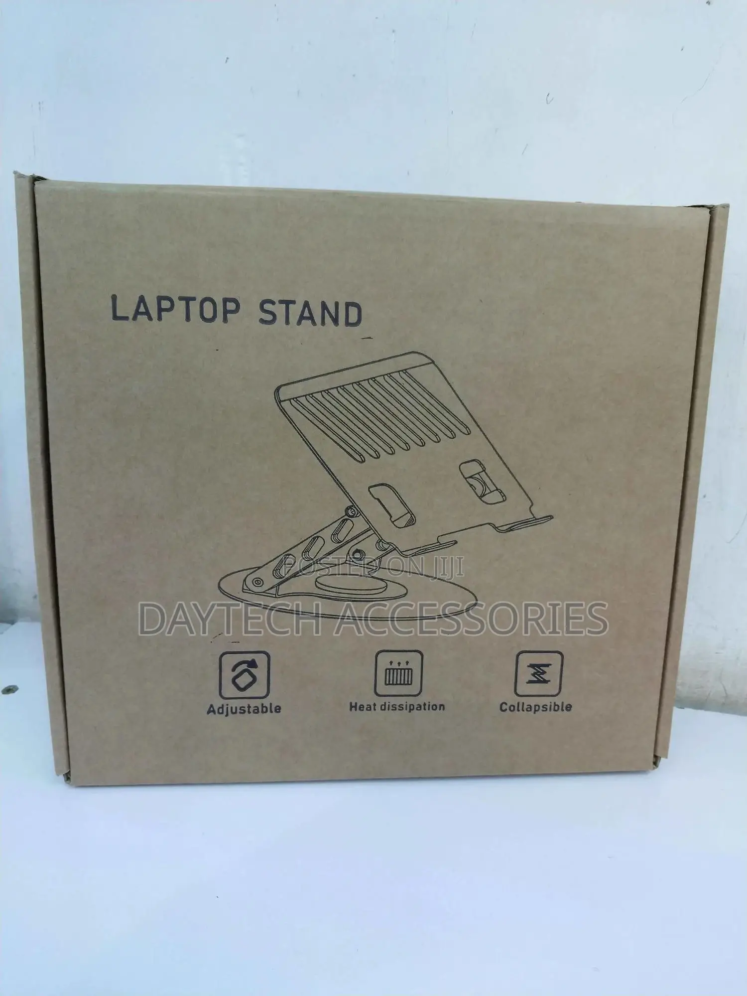 Foldable Portable Laptop Stand With 360° Rotating Base