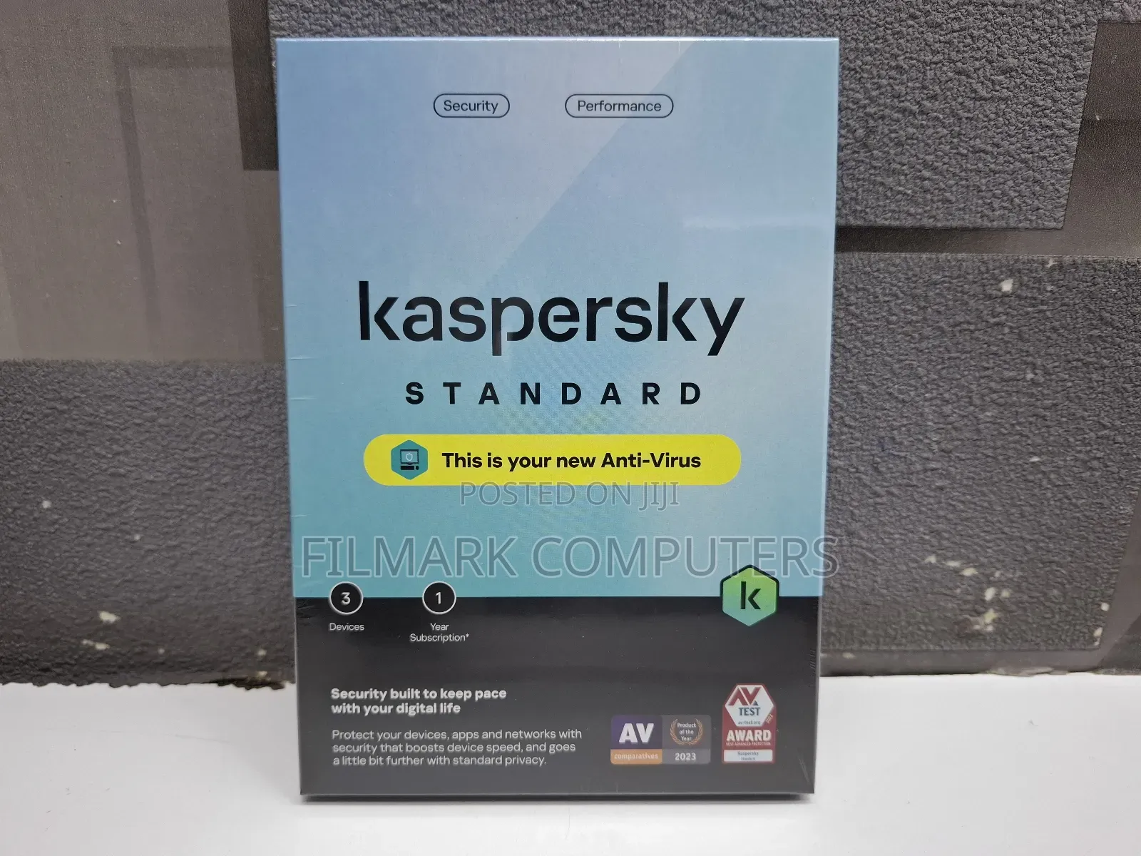 Kaspersky Standard Anti-Virus 3 Devices 1 Year