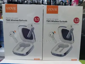 Vidvie Audio Bt875 Semi-in-Ear TWS Wireless Earbuds