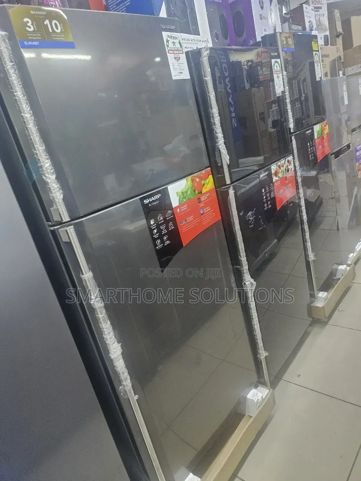 500litres Sharp Fridge Non Frost Double Door
