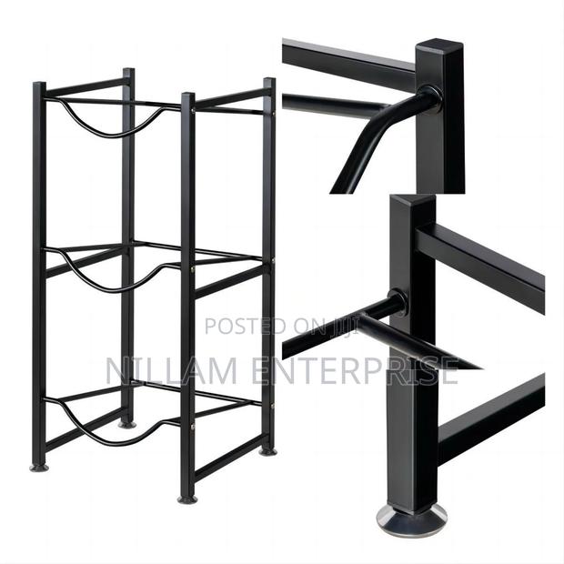 3 Tier Water Bottle Holder Rack - thumbnail 4