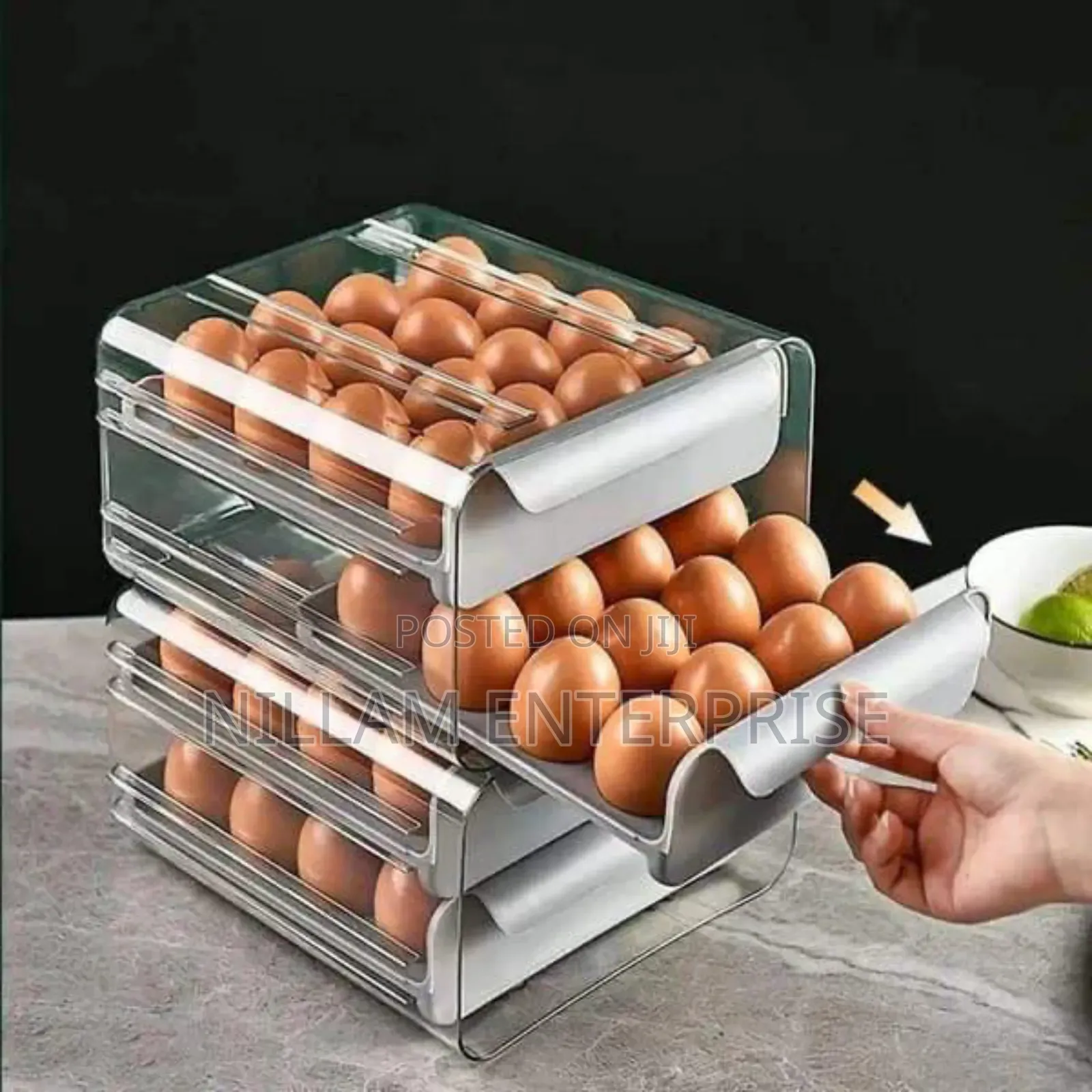 32 PCS Egg Holder Tray