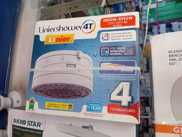 Linier Shower 4t Instant Electric Water Heater,