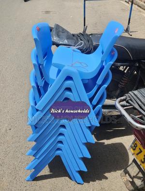 Light Blue Babies Plastic Chair, Kindergarten Plastic Chairs - thumbnail 2