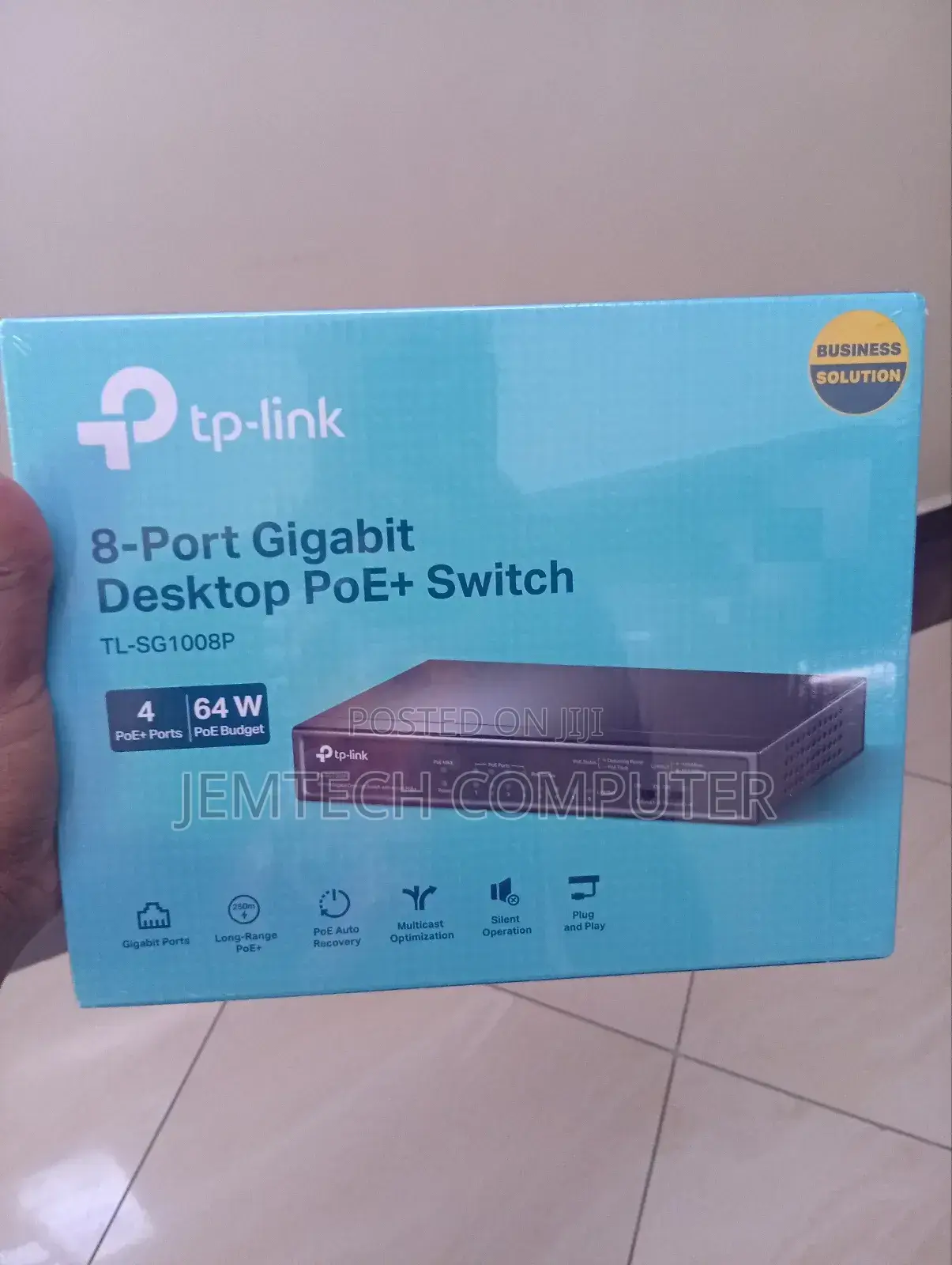 Tp-Link Sg1008p ^Tp-Link Sg1008p Gigabit Poe 8 Port Switch