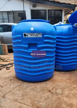 Blue Plastic Water Tanks, 500l in Stock Now