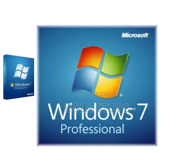 Windows 7 Professional - main view