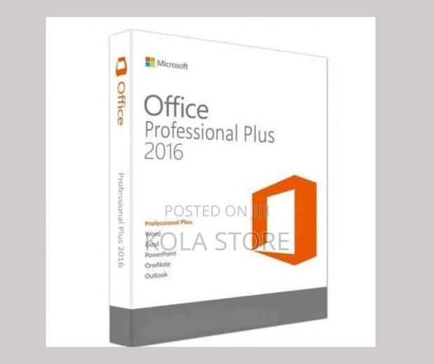 Microsoft Office 2016 - main view