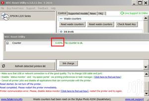 Epson Reset Codes
