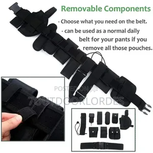 10 in 1 Tactical Utility Duty Belt