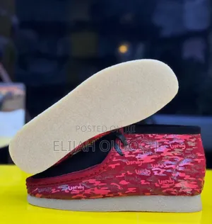 Clarks Originalstm X Popcaanmusic “Red Camo “