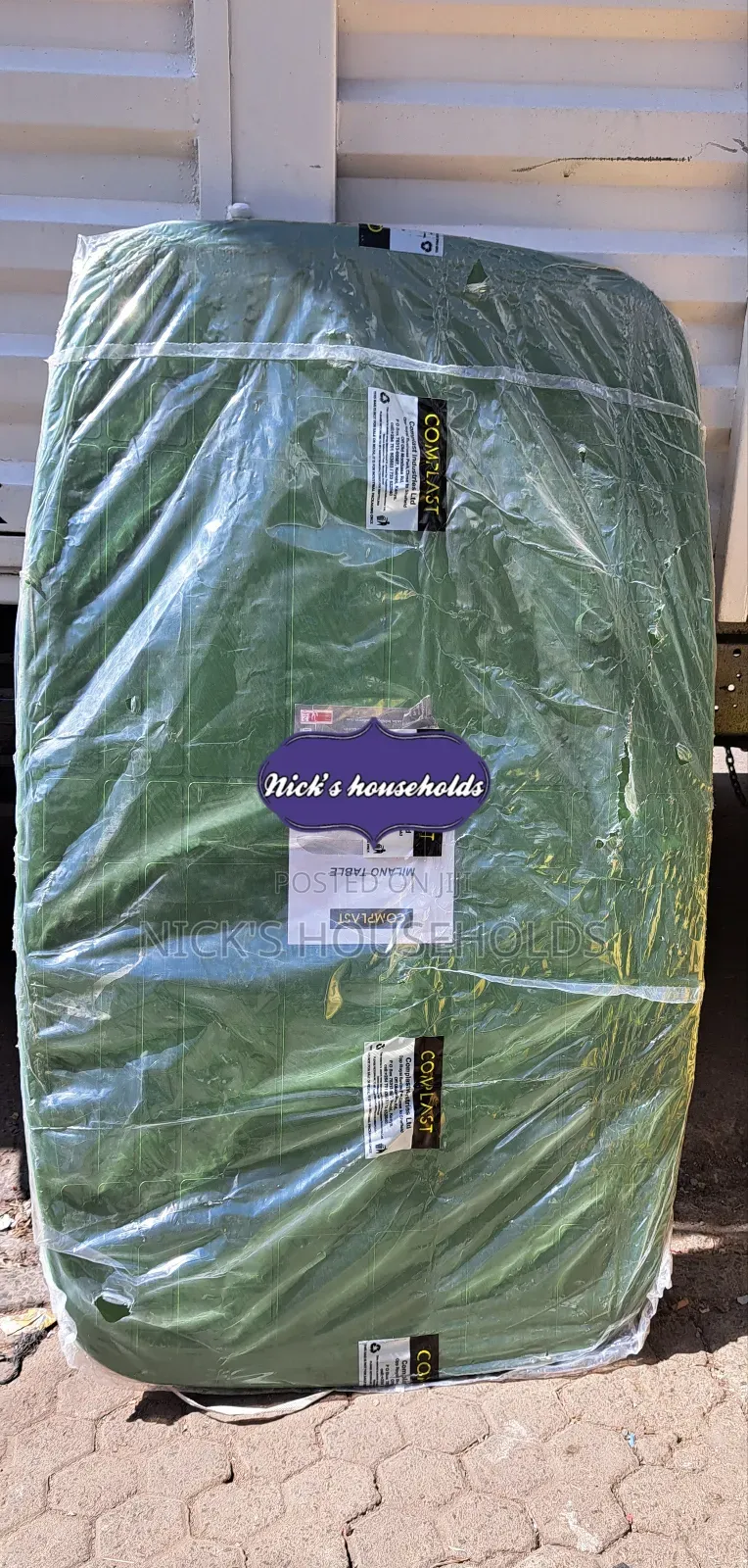 Jungle Green 6 Seater Plastic Table Available