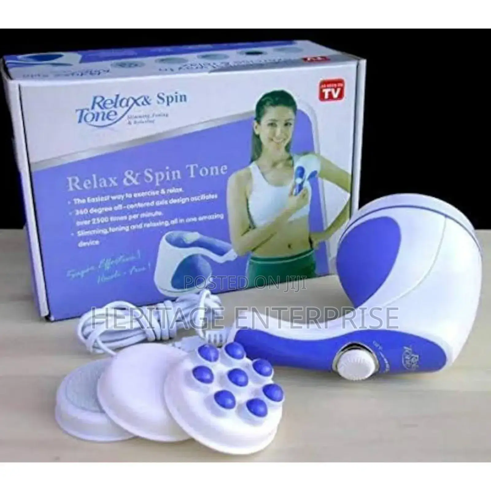 Relax Spin Tone Body Massager