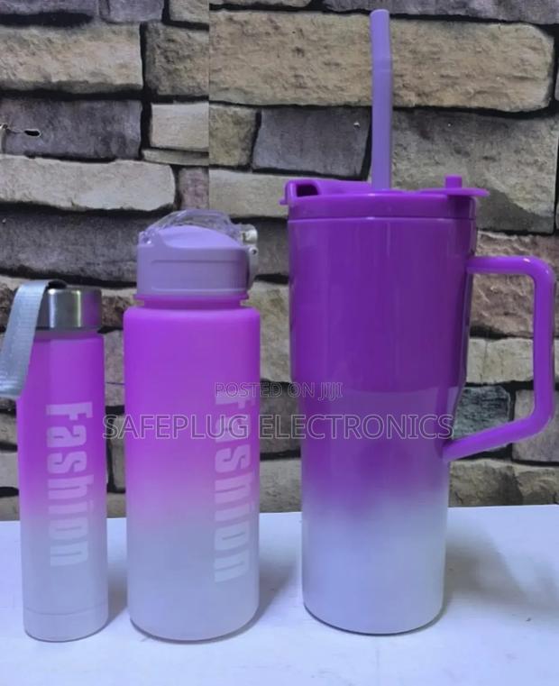 Stanley Water Bottles - 3 in 1 With Handle: Multicolor