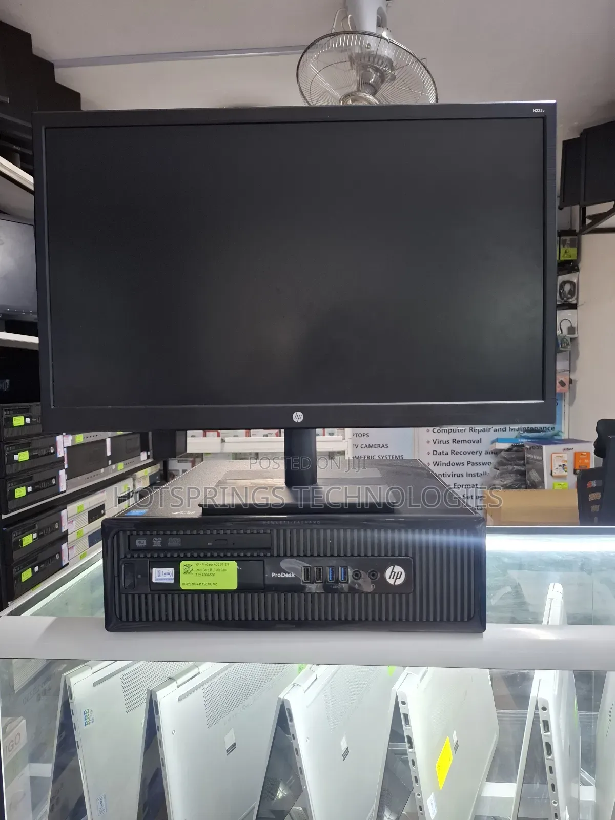 Desktop Computer HP EliteDesk 800 4GB Intel Core I5 HDD 500GB