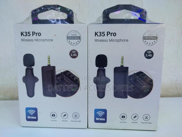 Pro Professional Wireless Microphone for Camera 3.5mm - thumbnail 2