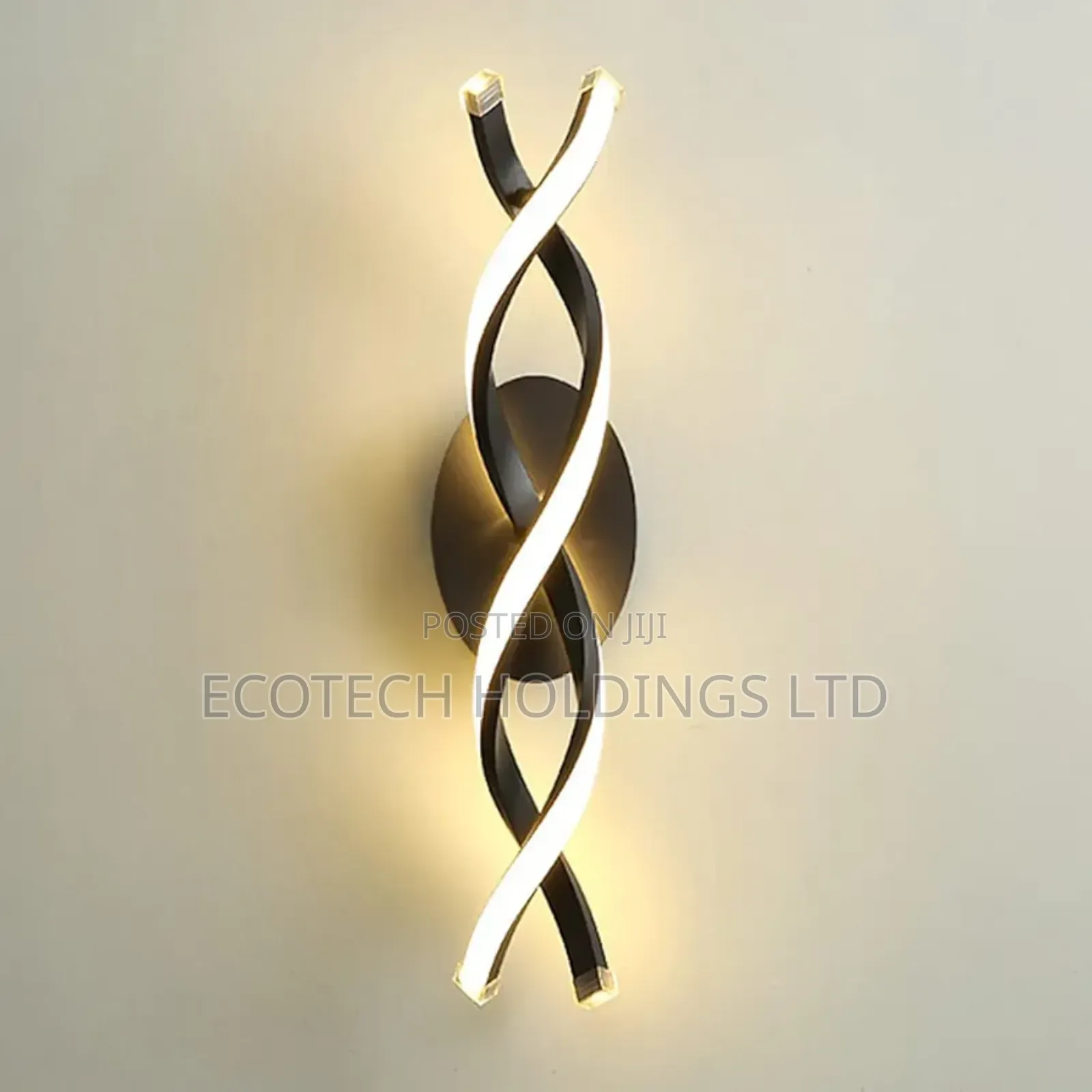 Modern Wall Light Indoor Spiral Design Qv5rf