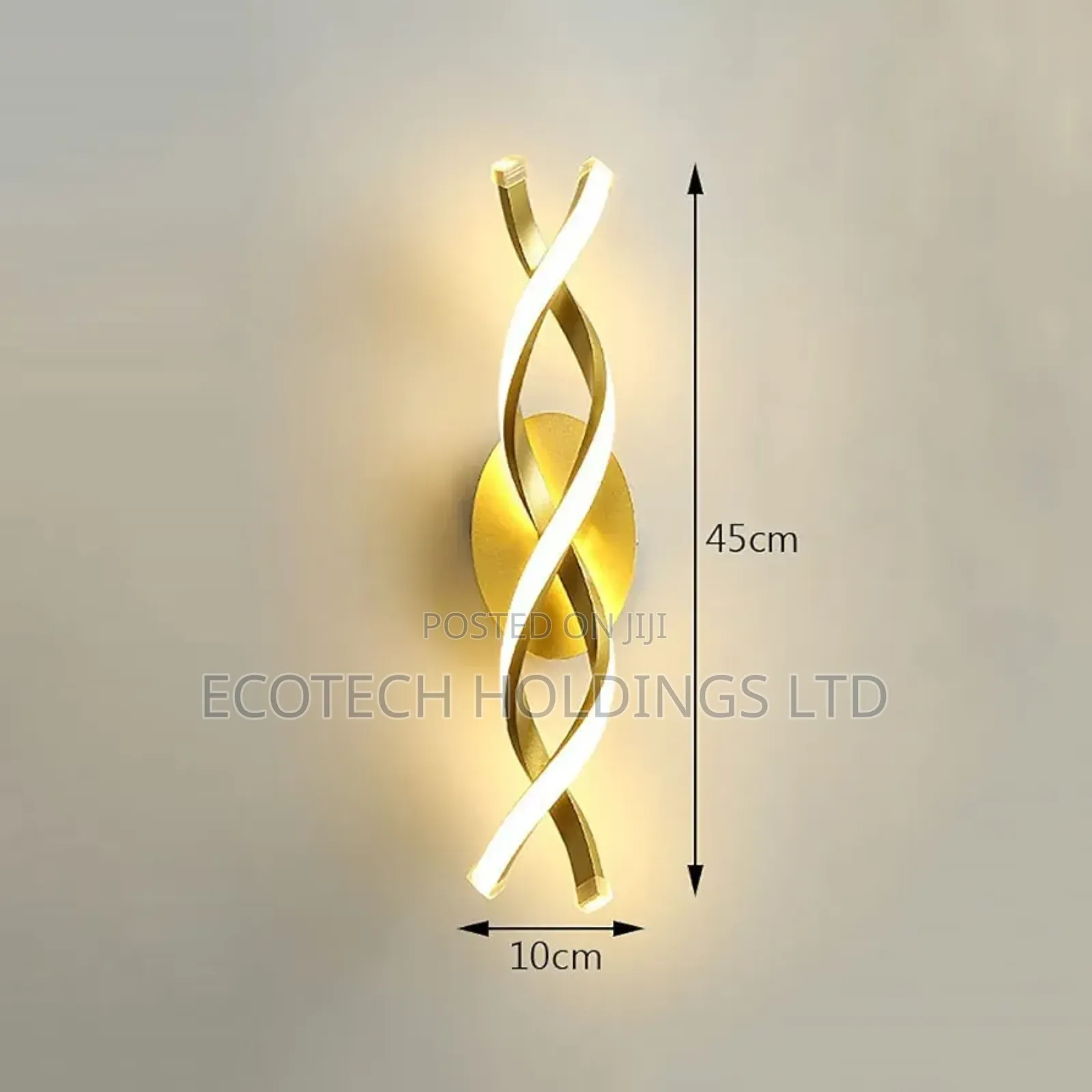Beautiful Spiral Design Wall Light Wq8km