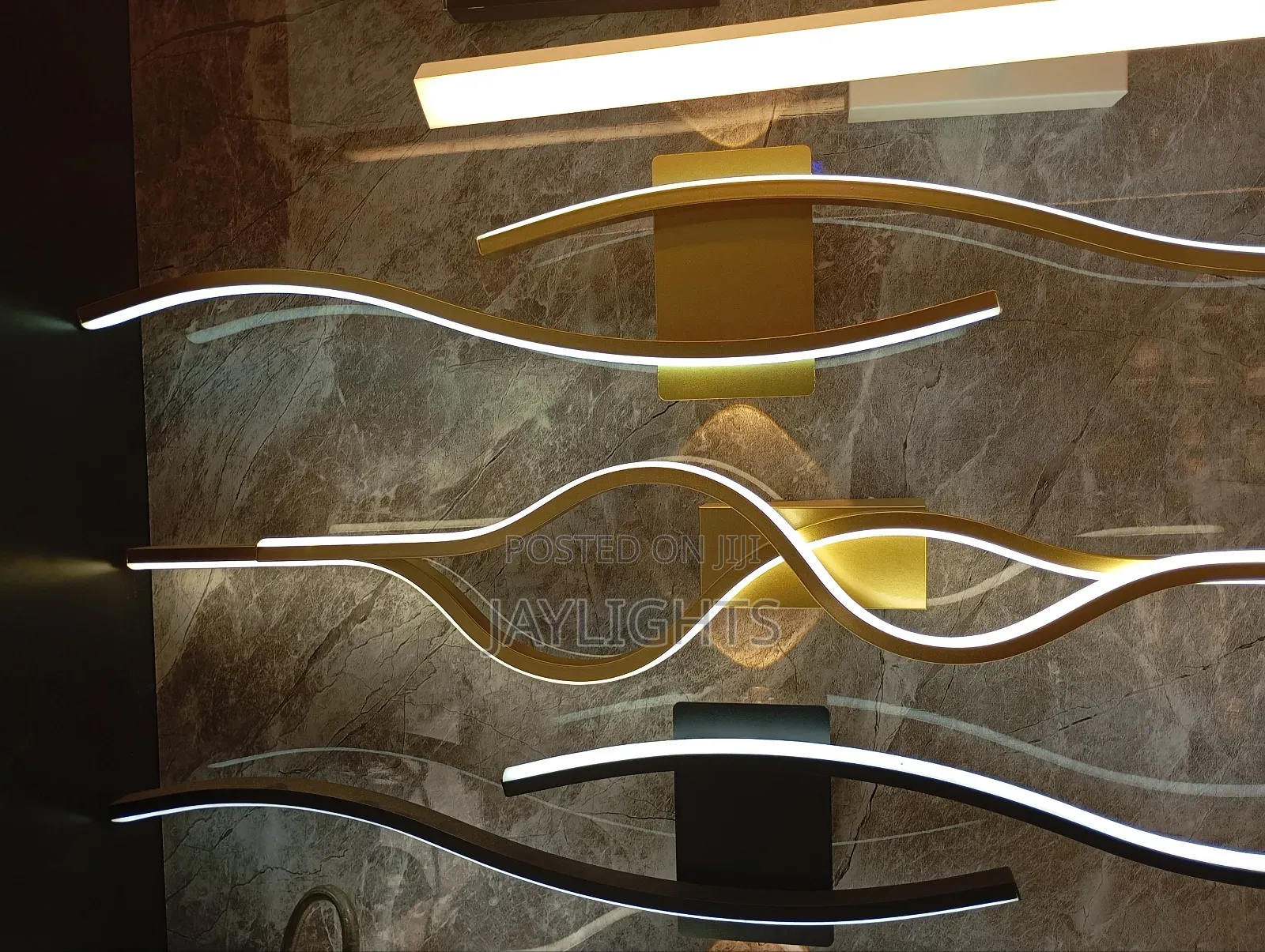 Wall Lamp Indoor Creative Design Wall Light Gold Irregular