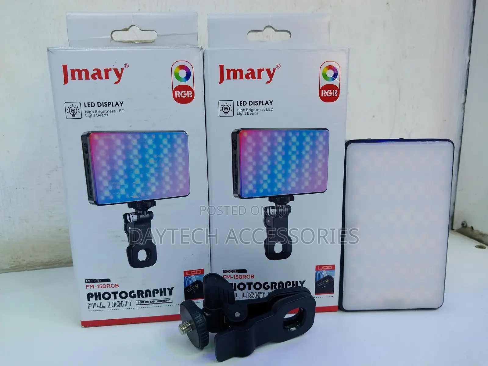 Jmery Fm150 RGB Led Video Light 6w 5 Inch Video Light
