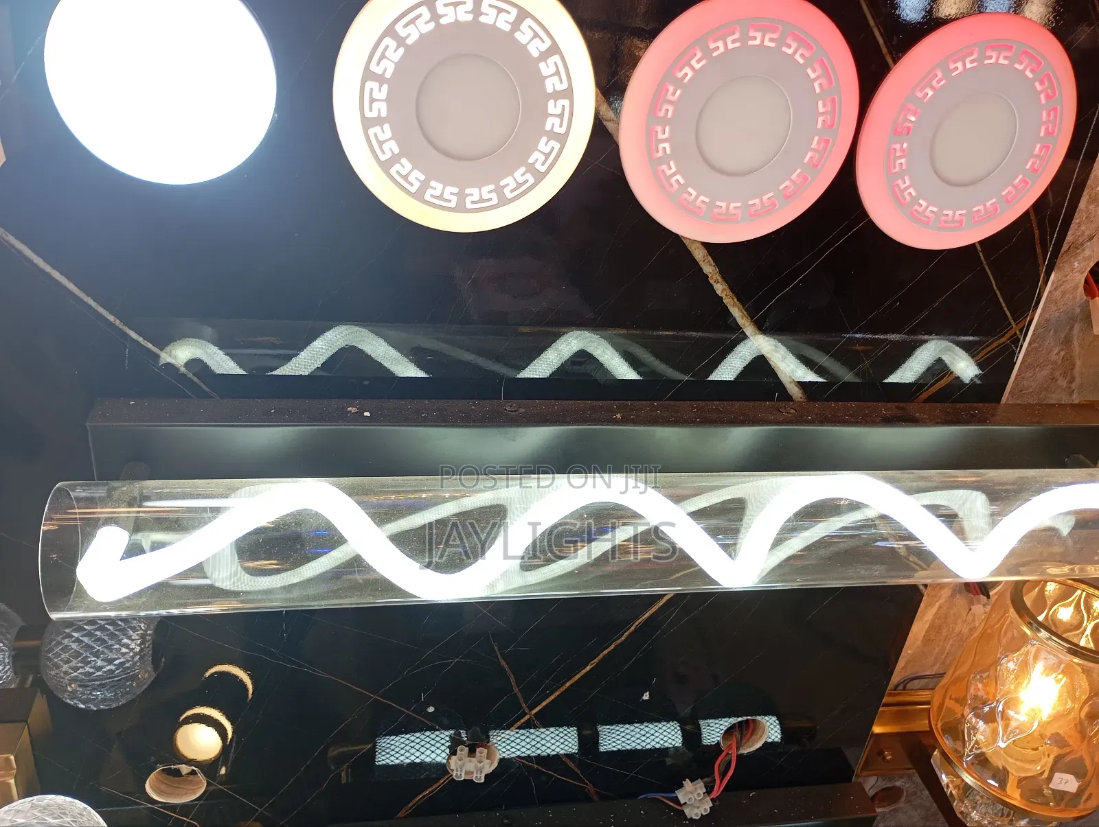 Led Wall Lamps Black White Gold Wall Light Decorative